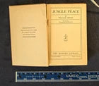 Jungle Peace - William Beebe - Vintage 1920 Hardcover