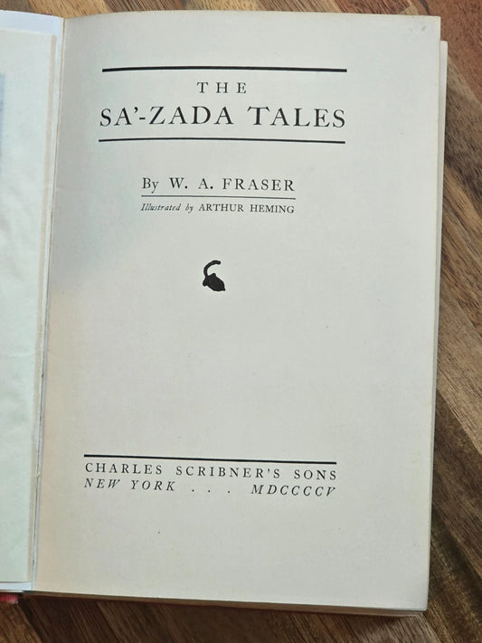 The Sa'-Zada Tales (W.A. Fraser, 1905)