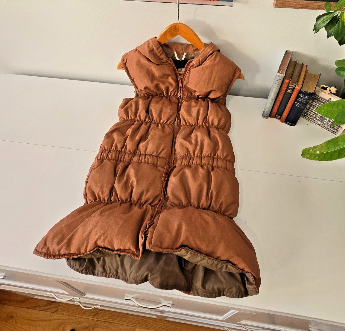 VTG 1970s EDDIE BAUER Goose Down Puffer Vest Medium Unisex