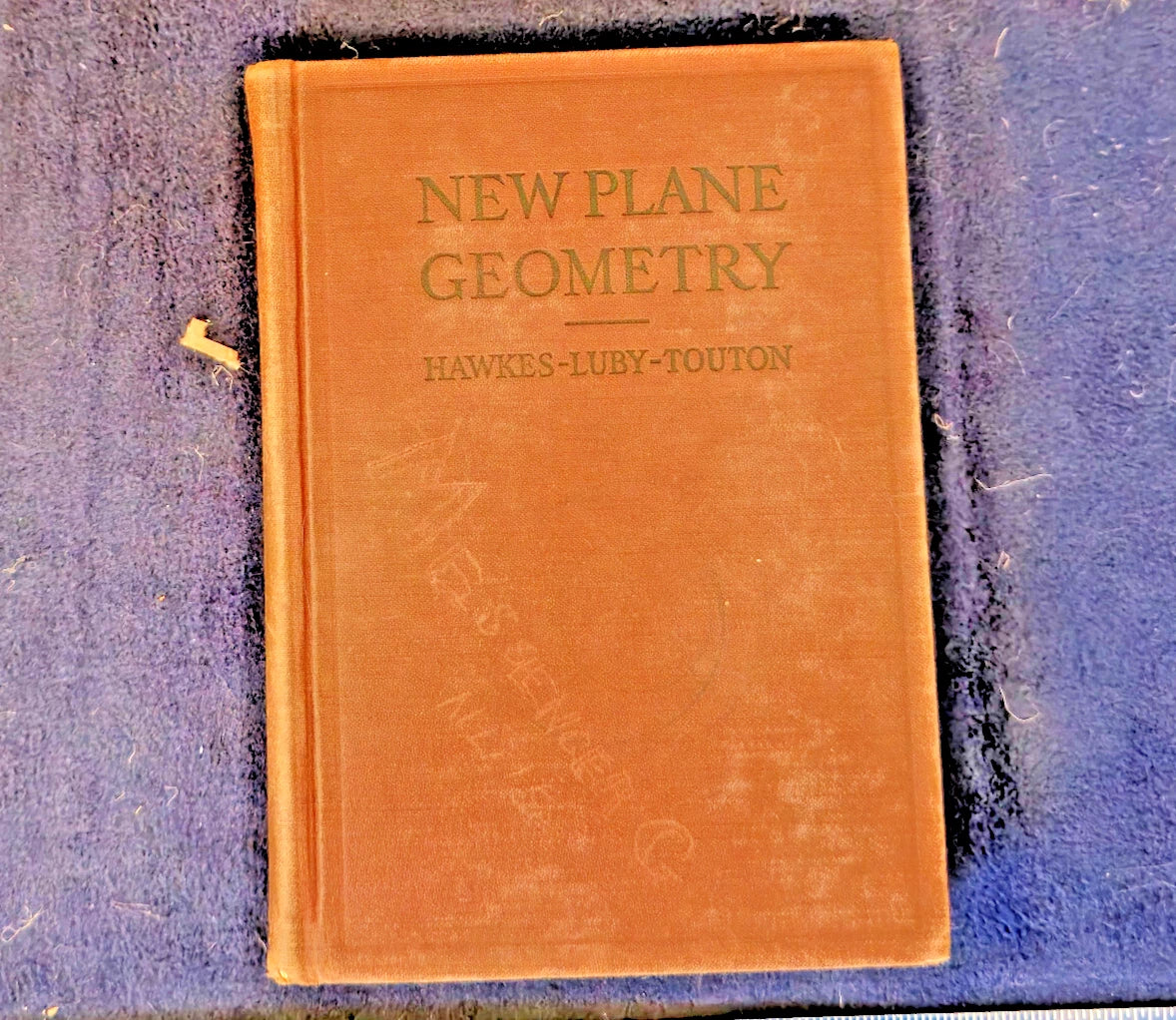 New Plane Geometry by Hawkes, Luby, & Touton -Ginn & Co.- 1930