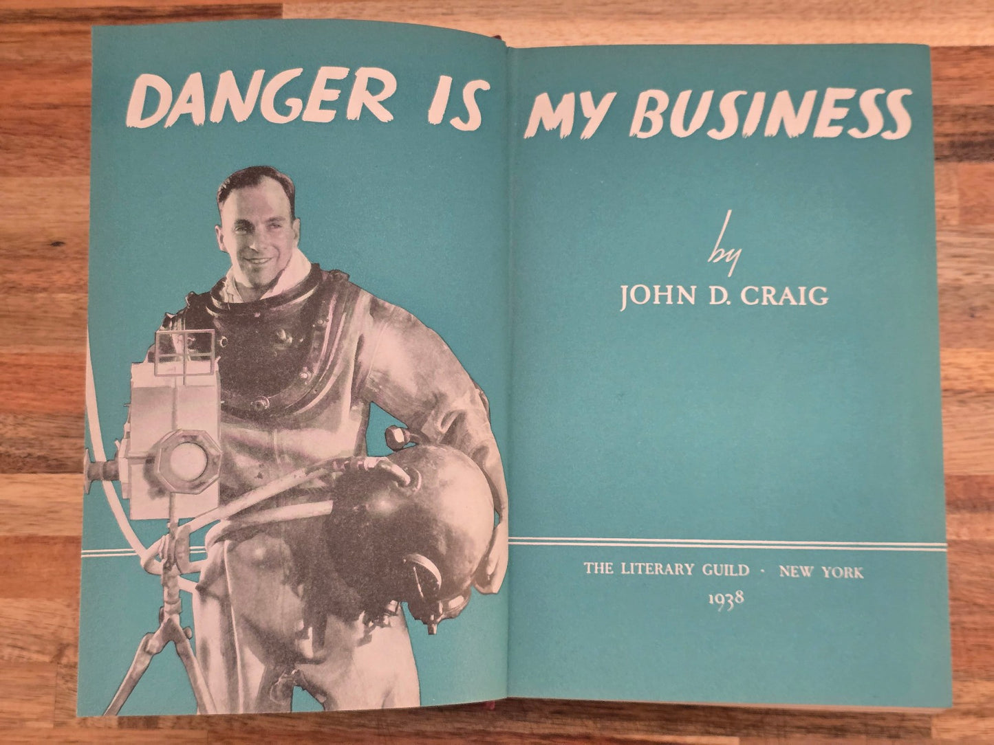 Danger Is My Business by John D. Craig - Book Club Edition