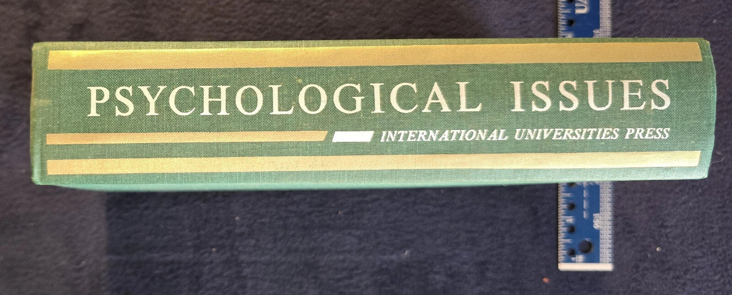 Psychological Issues - International Universities Press - 1959 Vintage
