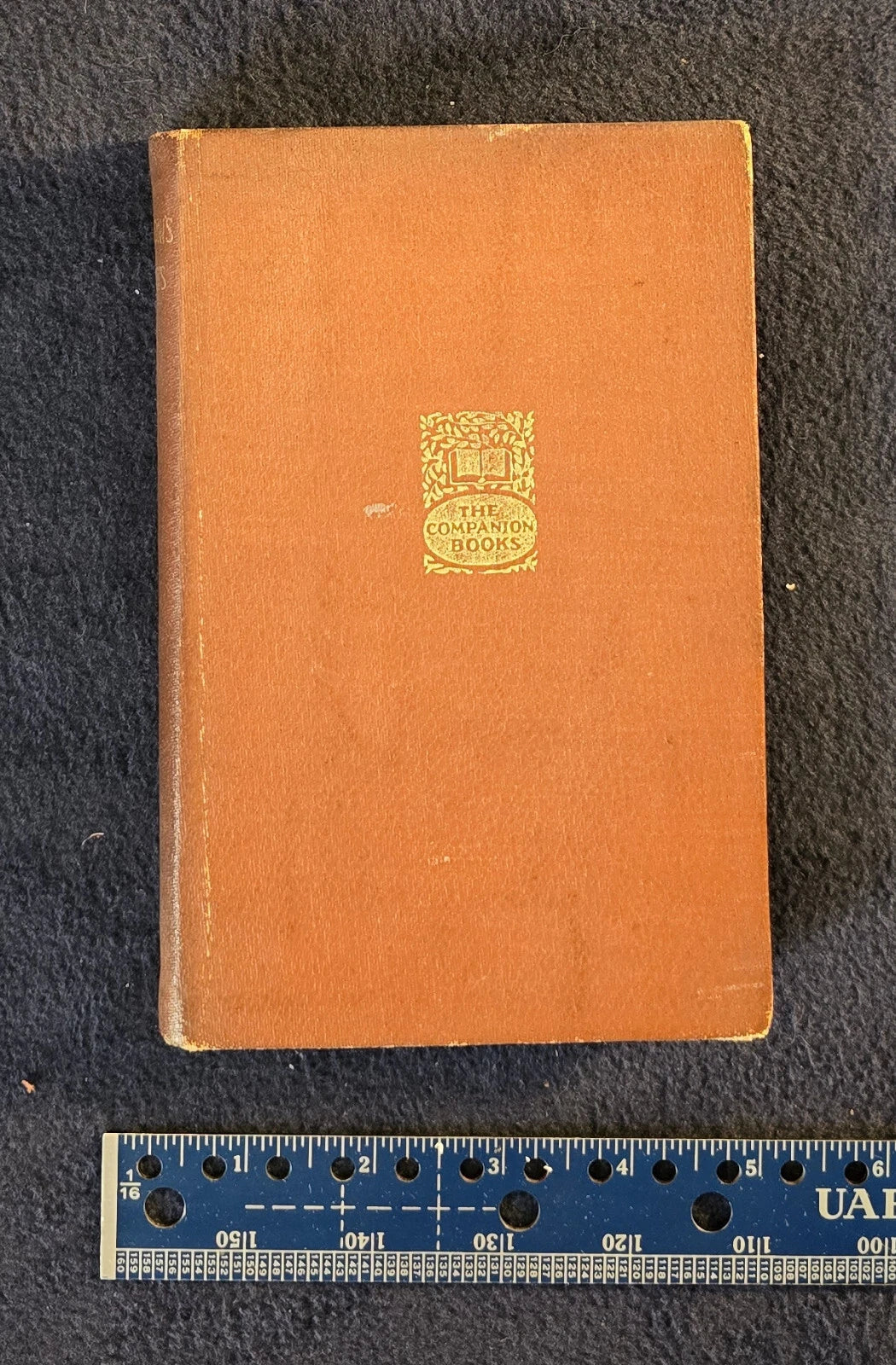 Antique The Companion Books - Emerson’s Essays Hurst & Co. Leather Lined
