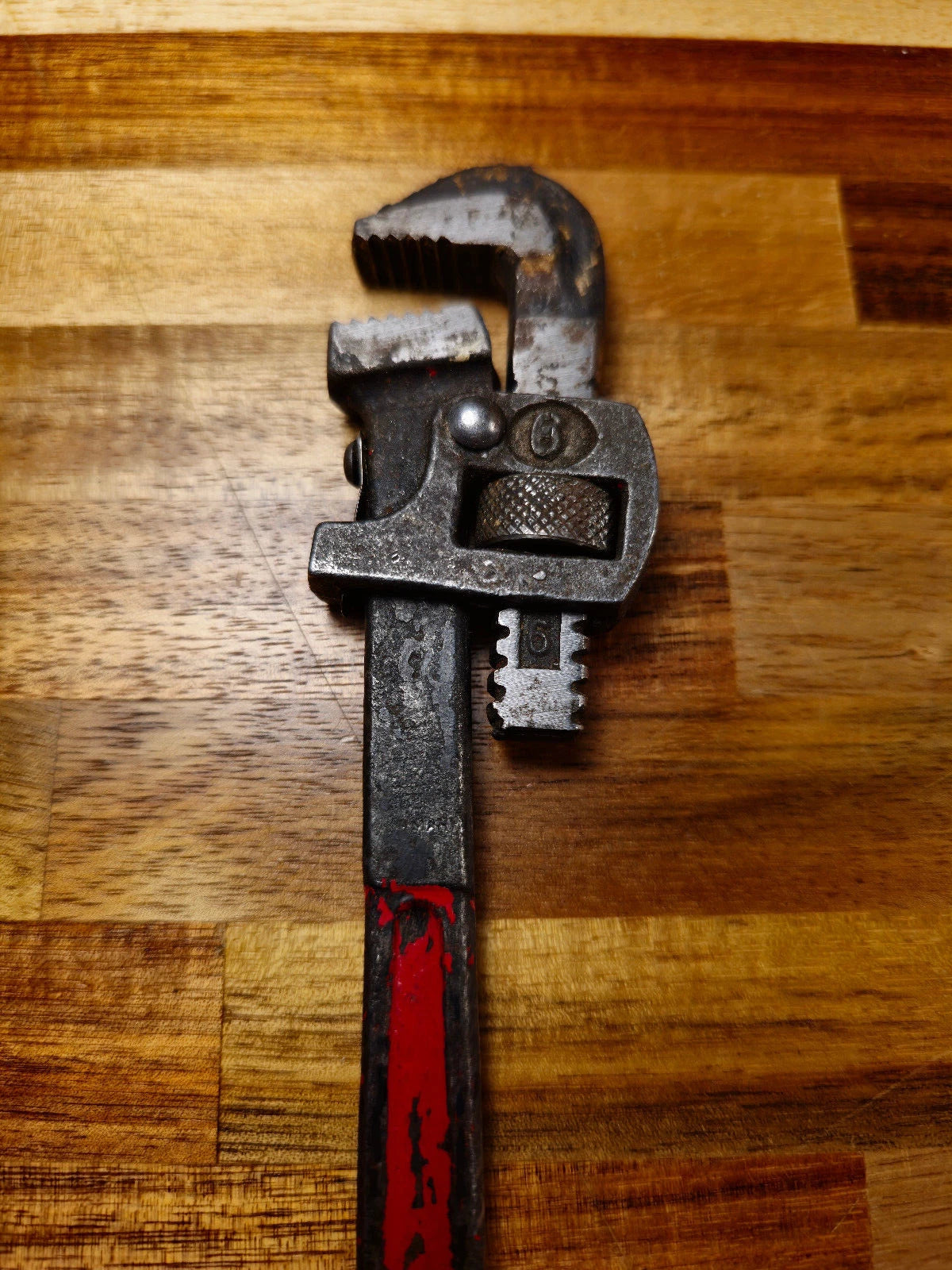 Antique Germany #6 Pipe Wrench