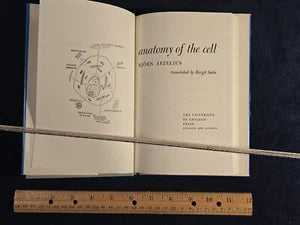 Anatomy of the Cell by Björn Afzelius – Third Impression (1966)