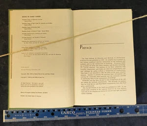 Materials and Methods of Architectural Construction - 3rd edition HC