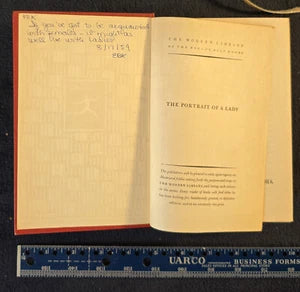 Vintage The Portrait of a Lady - Henry James - The Modern Library New York 1951