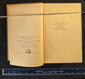 Vintage 1928 The Romance of Leonardo DaVinci - Merejko Hard Cover