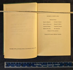 Psychological Issues - International Universities Press - 1959 Vintage