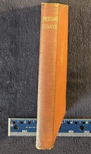 Antique The Companion Books - Emerson’s Essays Hurst & Co. Leather Lined