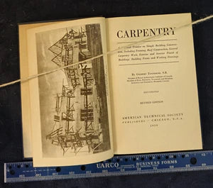Carpentry - Gilbert Townsend - 1950 Vintage Hardcover