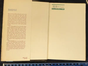 James Bond Novel - Thunderball - By Ian Fleming 1961 Book Club Edition 007, Viki