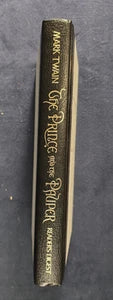 The Prince and the Pauper by Mark Twain – 1988 Reader's Digest HC