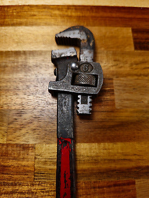 Antique Germany #6 Pipe Wrench