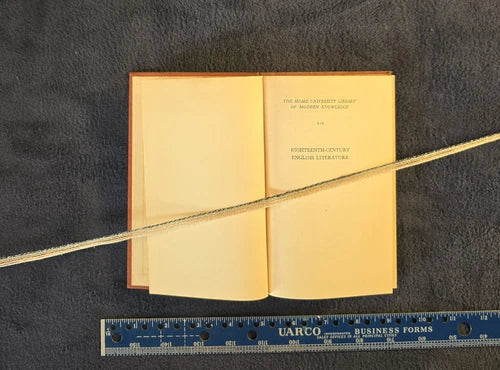 Vintage The Home University Library - Eighteenth Century English Literature 1950