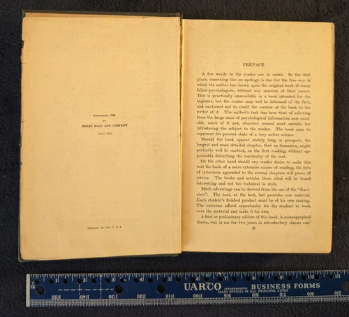 Psychology: A Study of Mental Life - Robert S Woodworth, 1921