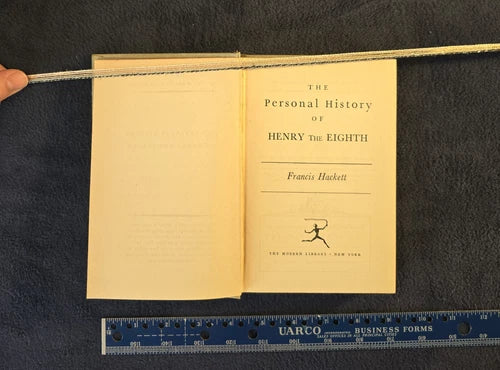 Vintage - The Personal History of Henry the Eighth - The Modern Library 1945 HC