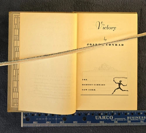 Victory - Joseph Conrad - Modern Library Vintage 1921 Hardcover