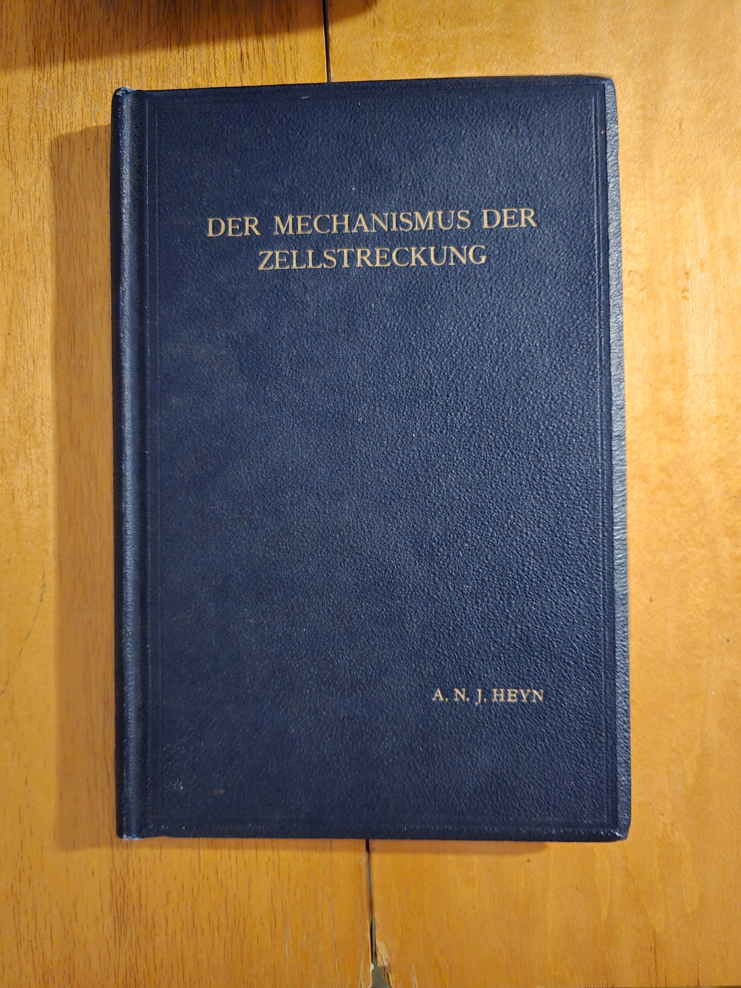 1931 Cell Elongation Thesis by Heyn | Dedicated to Mrs. de Vries | Utrecht Botany
