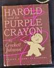 Harold And The Purple Crayon 1982  Crockett Johnson Harper & Row