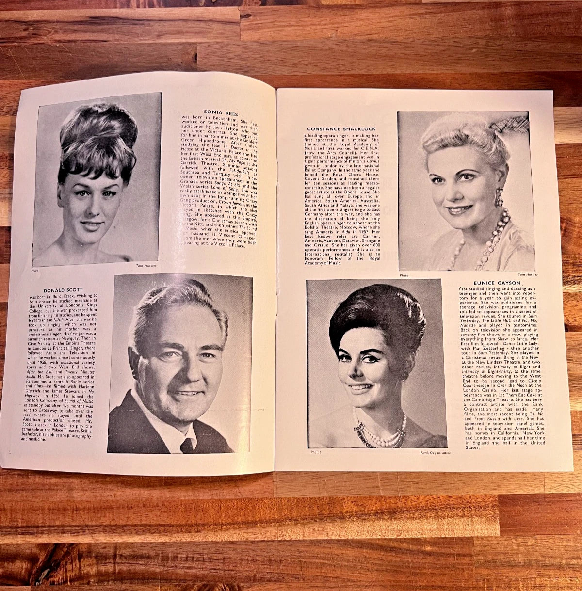 The Sound of Music Programme 1961 London Palace Theatre Rodgers Hammerstein