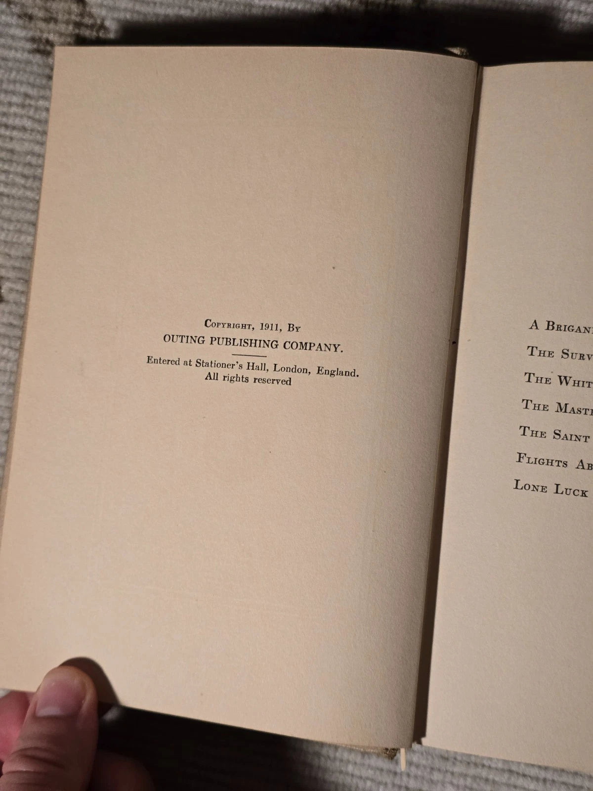 People of the Wild by F. St. Mars (1911, Illustrated, 1st Ed)