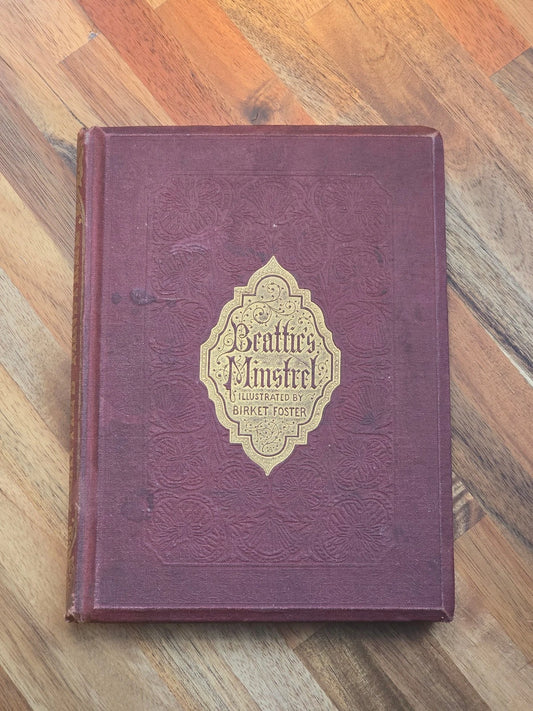 1858 The Minstrel James Beattie | Birket Foster Illustrations | George Routledge