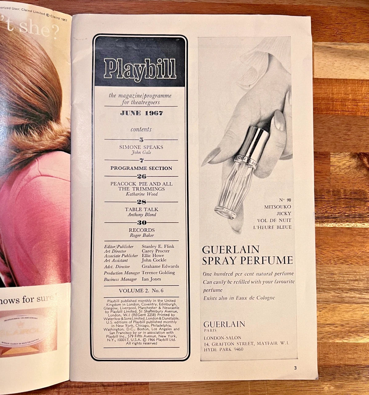 Jack Milroy Show Playbill June 1967 King’s Theatre Edinburgh Comedy