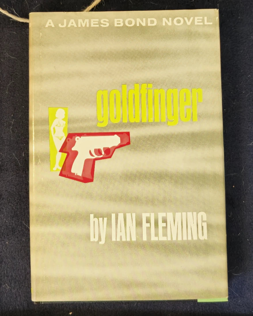 Goldfinger by Ian Fleming A James Bond Novel 1959 Book Club Edition 007, Macmill