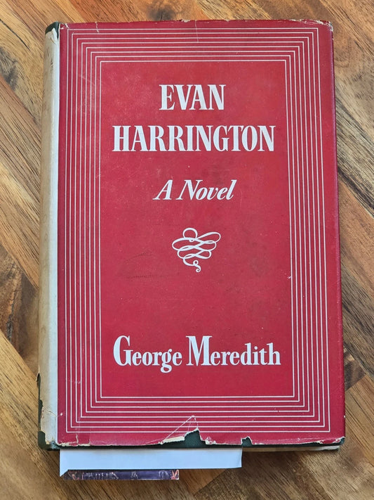 1948 Evan Harrington George Meredith HC DJ Shakespeare & Co Paris Stamp