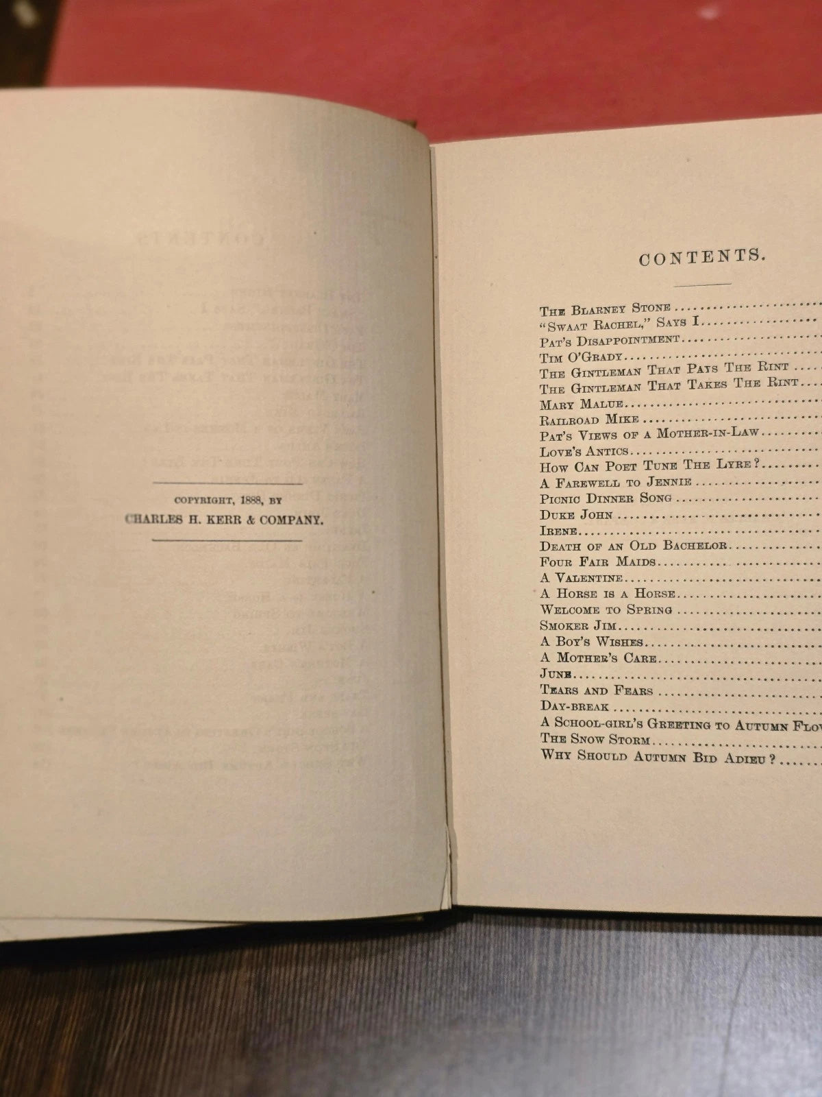 Echoes from the Blarney Stone by W.C. R. Kerr (1889)