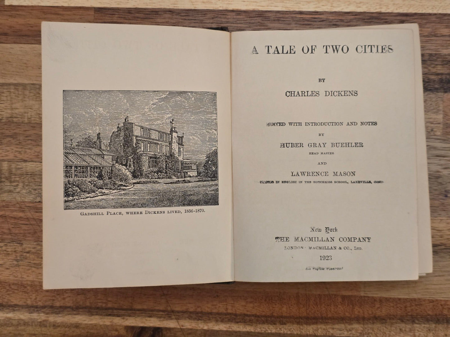 A Tale of Two Cities by Charles Dickens - School Edition