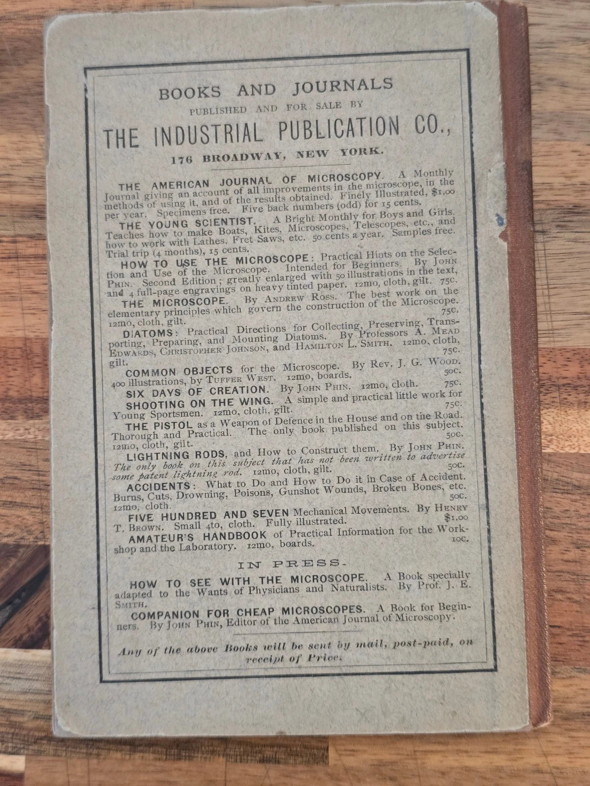The Amateur’s Handbook of Practical Information (1878)