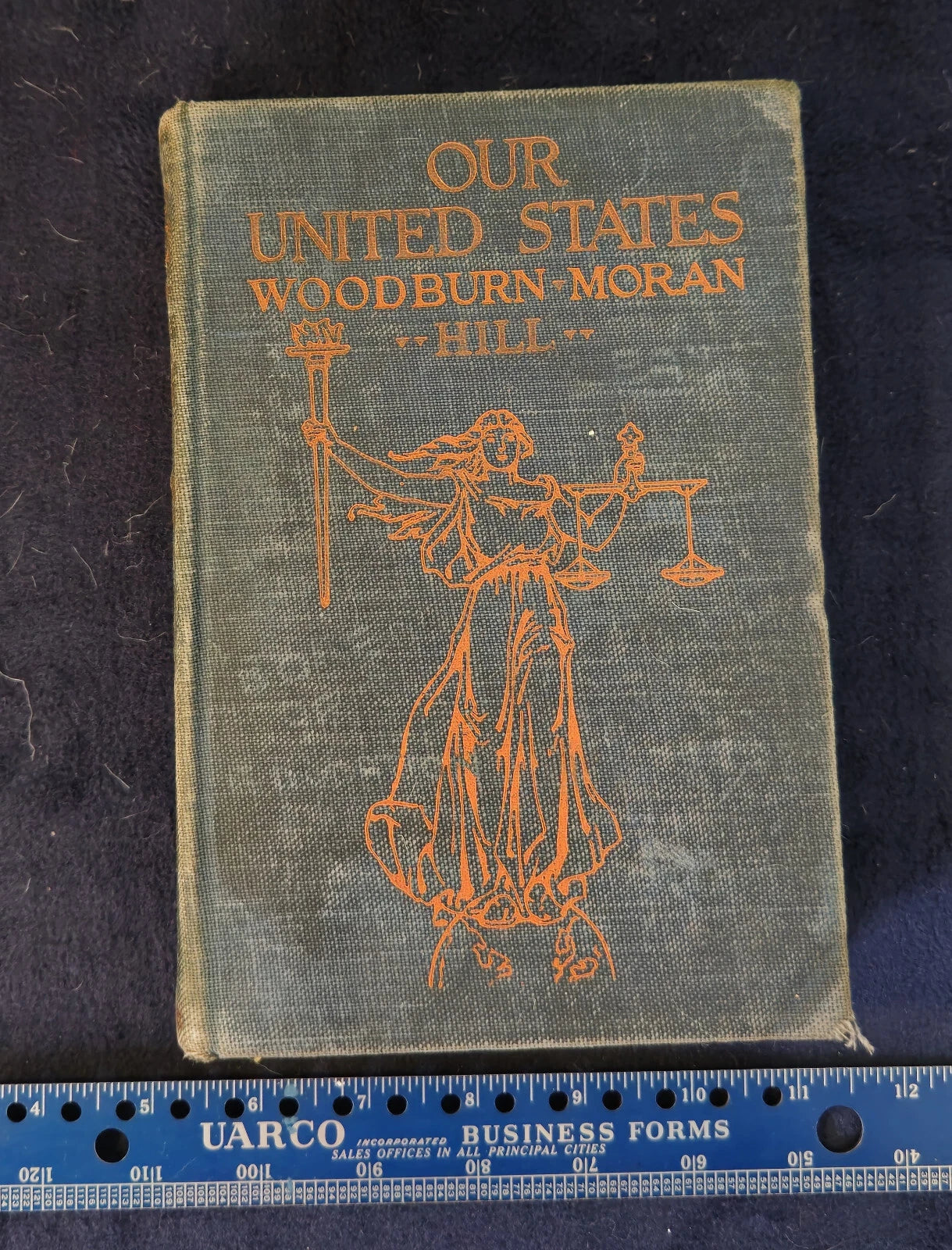 Our United States - Woodburn Moran & Hill - 1945 Edition Longmans, Green & Co. C