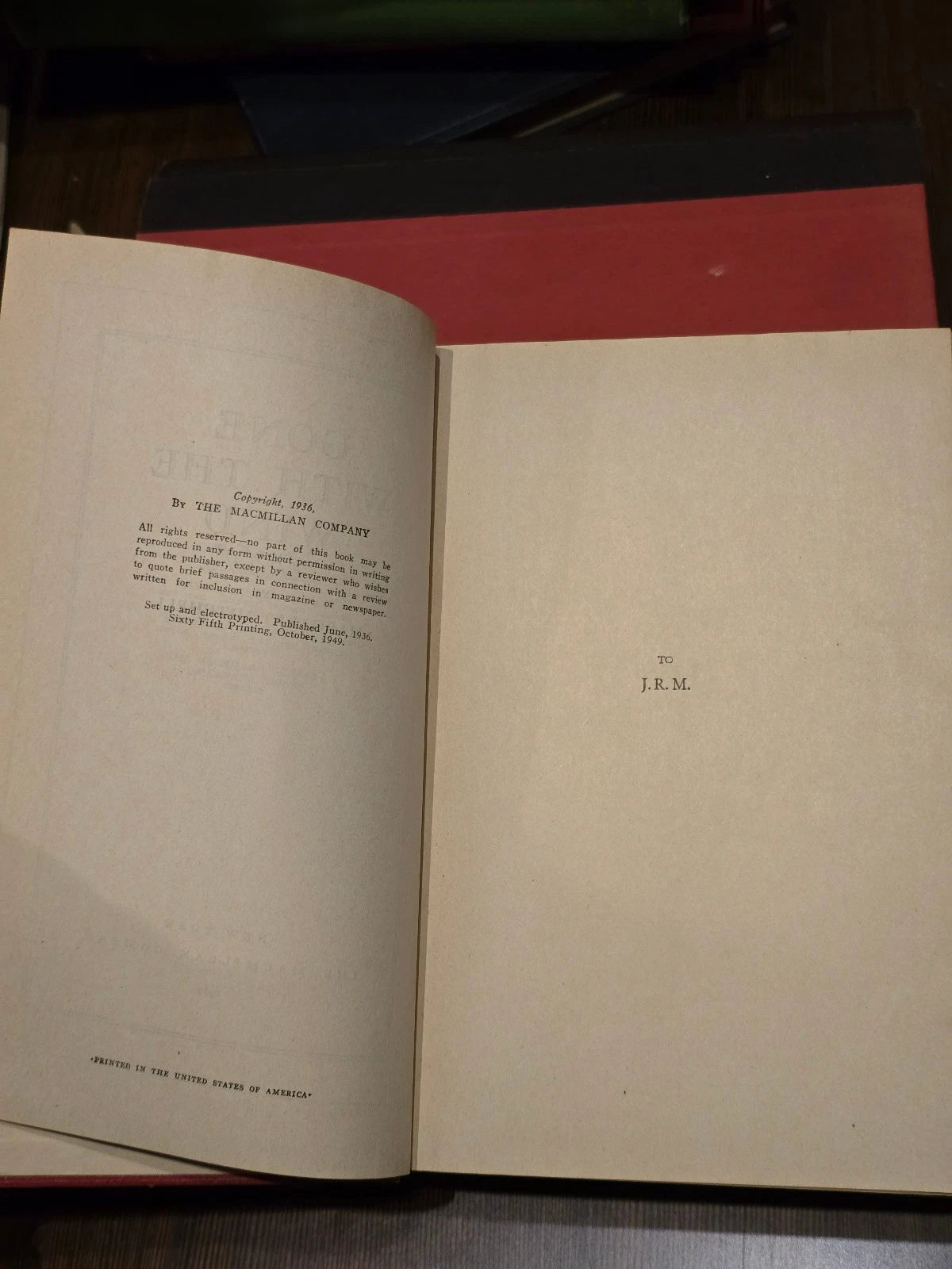Gone With the Wind by Margaret Mitchell - Reprint Edition