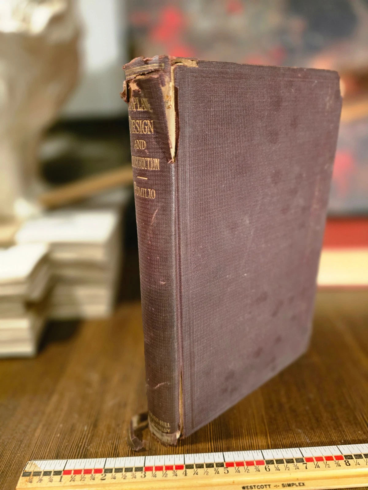 Airplane Design and Construction by Ottorino Pomilio - First Edition, Third I...
