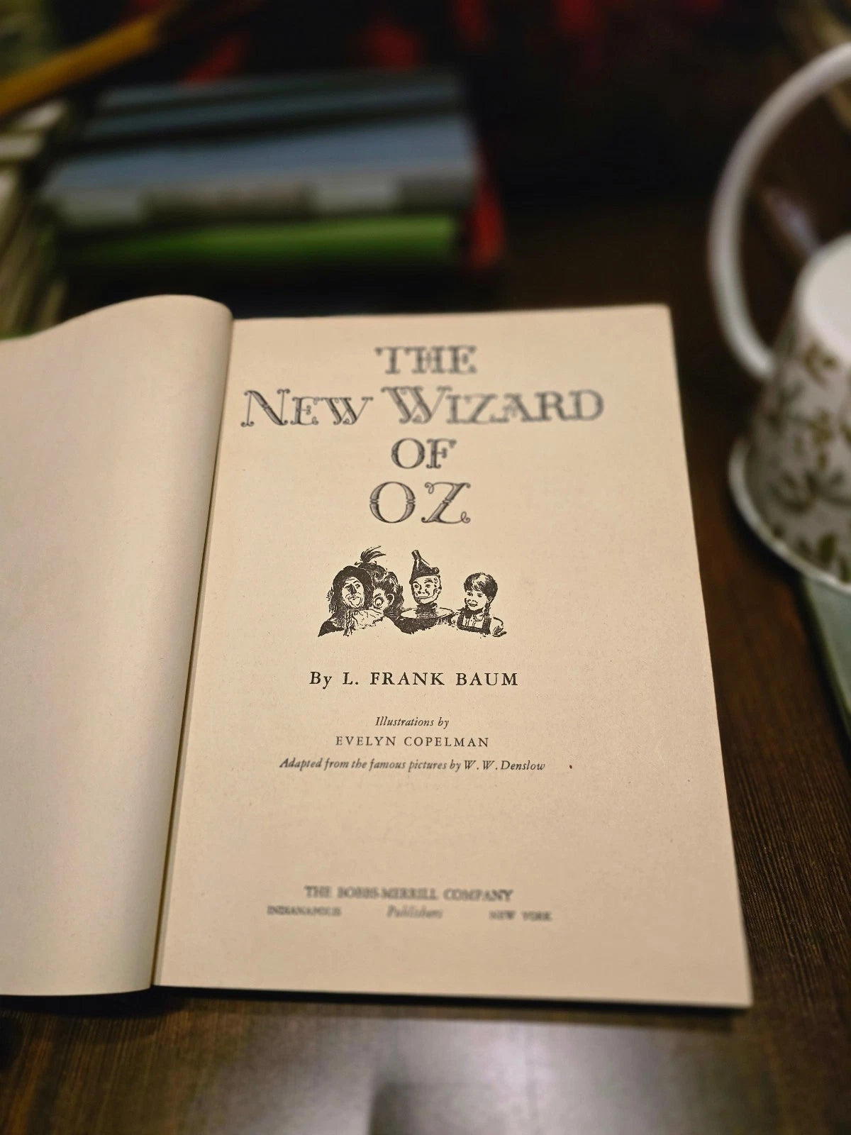 The New Wizard of Oz by L. Frank Baum - Copelman Illustrated Edition - Very G...