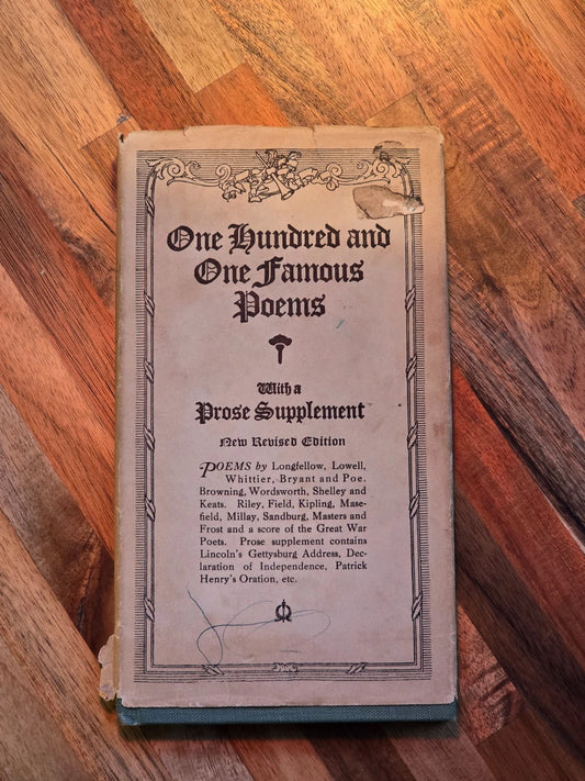 One Hundred and One Famous Poems (1958)