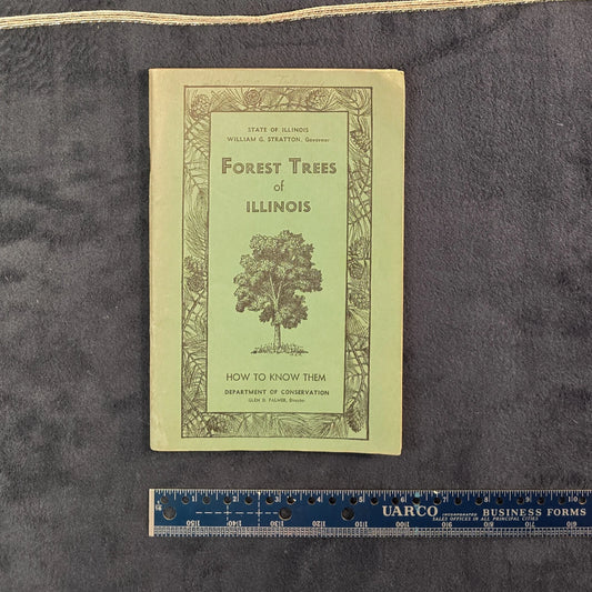 Vintage Forest Trees of Illinois: How to Know Them