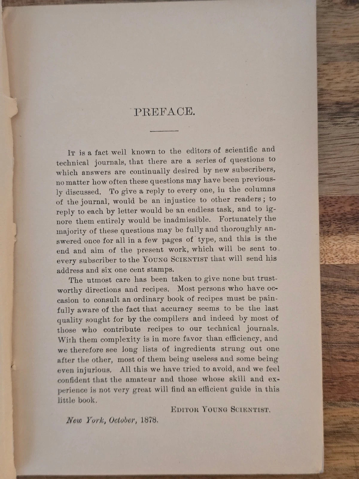 The Amateur’s Handbook of Practical Information (1878)