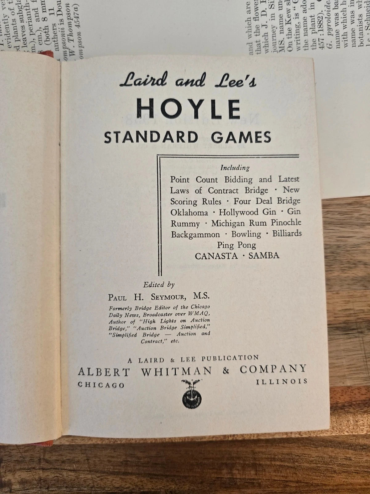 The New Hoyle Standard Games by Edited by Paul H. Seymour - New Edition - Ver...