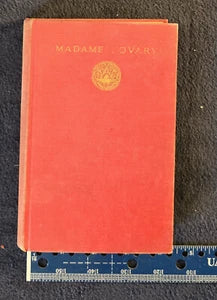 Madame Bovary 1930 Flaubert The Modern Student's Library French Series Hardcover