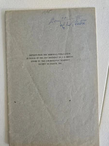 Present Problems of Oenothera Research (1925) by R. Ruggles Gates