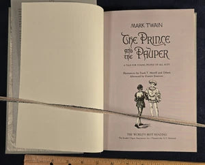 The Prince and the Pauper by Mark Twain – 1988 Reader's Digest HC