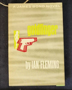 Goldfinger by Ian Fleming A James Bond Novel 1959 Book Club Edition 007, Macmill