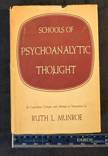 Schools of Psychoanalytical Thought - 1955 Antique Medical Book 1st Edition