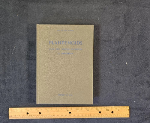Plantengids Hortus Botanicus Amsterdam by Stomps – 1939 Guide HC
