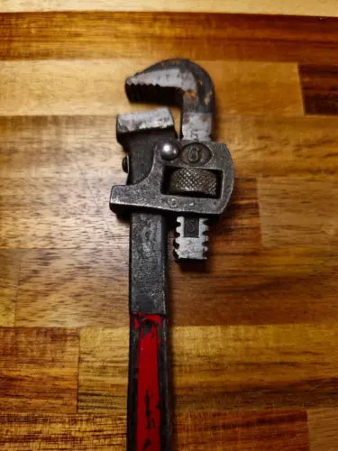Antique Germany #6 Pipe Wrench
