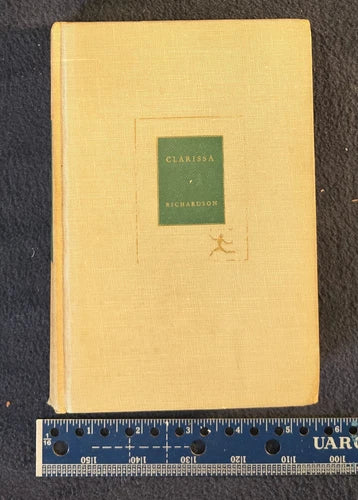 1950 Clarissa or The History of a Young Lady Samuel Richardson Modern Library HC