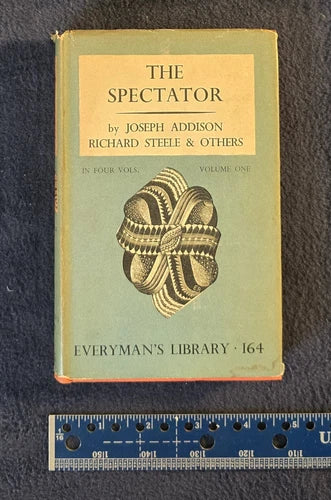 Vintage The Spectator Vol 1 Everyman's Library #164 1949 Hardcover